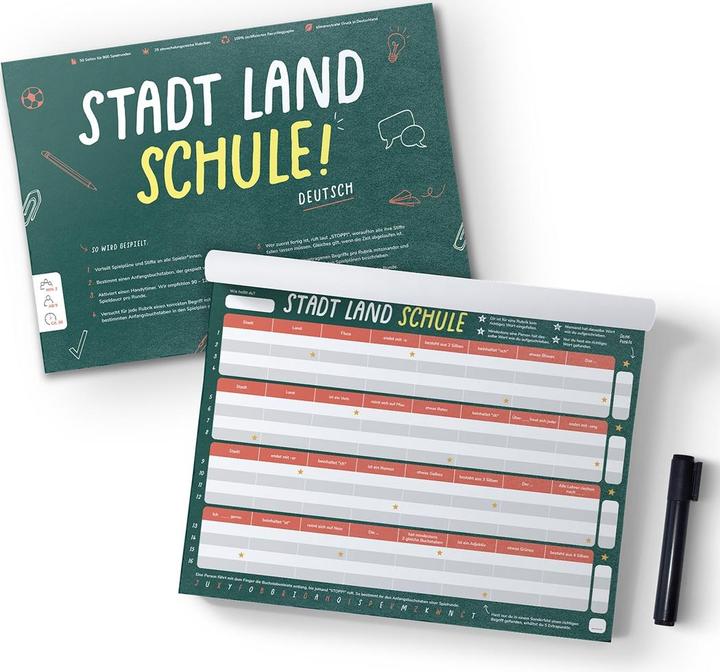 Actual product image Simon & Jan City Country School German (German)