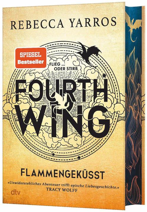 Produktbild Fourth Wing – Flammengeküsst (Deutsch, Rebecca Yarros, Melanie Korte, Michaela Kolodziejcok, 2023)