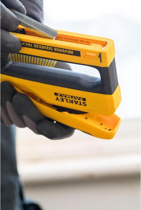 Actual product image Stanley Hand Tacker Reverse Squeeze