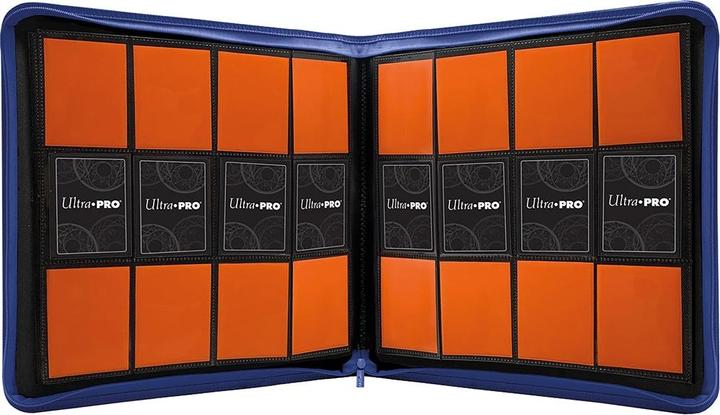 Actual product image Ultra Pro PRO Binder Zippered Pocket Blue