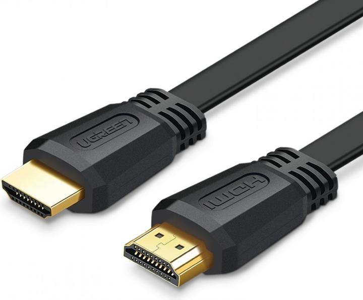 Image du produit Ugreen HDMI 2.0 bande plate 4K 1080p plaqué or (5 m, HDMI)