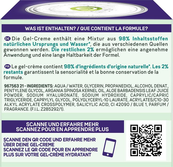 Actual product image Garnier Natural (50 ml, Night cream)