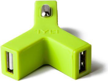 Actual product image Tylt Y-Charge Dual USB Car Charger