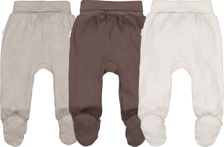 La Redoute Collections 3er-Pack Leggings mit Füssen