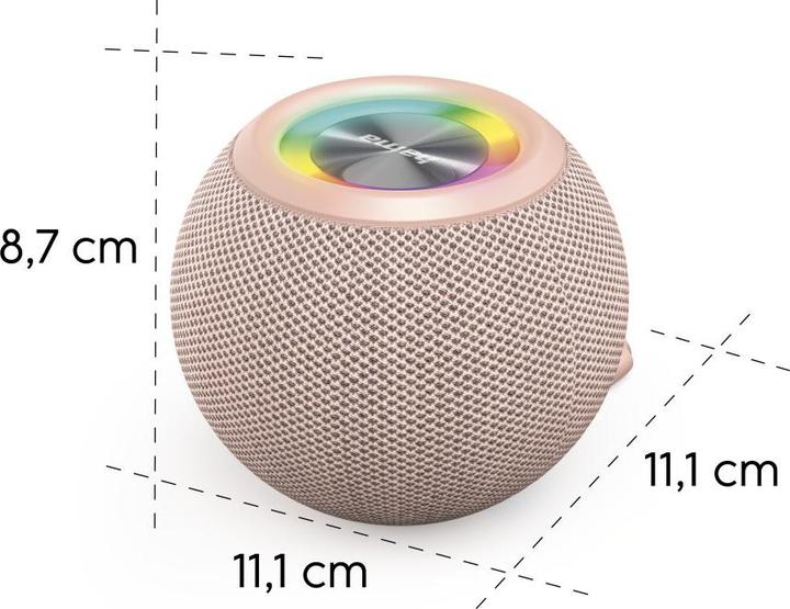 Produktbild Hama Ball Shape Speaker (10 h, Stromversorgung über USB)