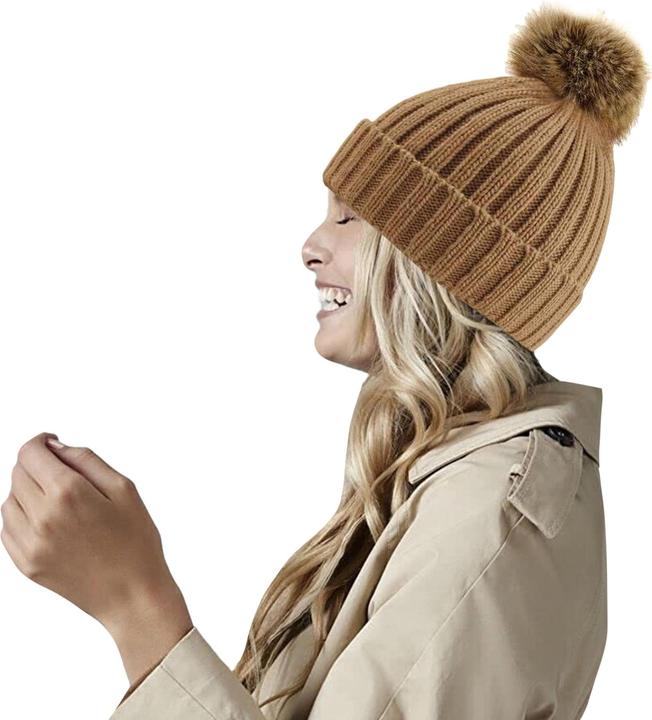 Actual product image Beechfield Hat chunky knit (One size)