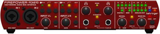 Actual product image Behringer Firepower FCA610