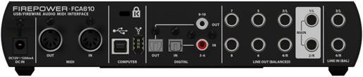 Actual product image Behringer Firepower FCA610