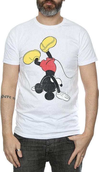 Actual product image Disney Mens Mickey Mouse Upside Down T-Shirt (M)