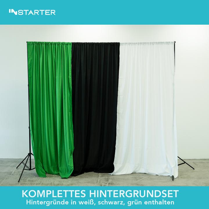 Actual product image Wiltec Instarter Background System 155 - 305 cm (220 cm, 280 cm)