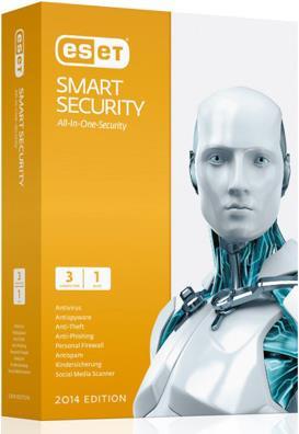 ESET Smart Security 2014 Mini-Box Swiss Edt. (3 User, 12 Monate)