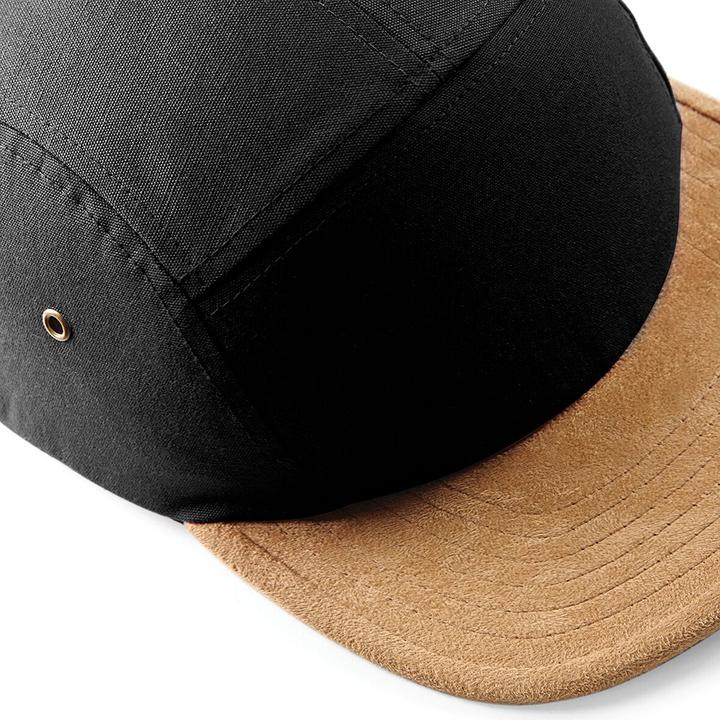Produktbild Beechfield Baseballkappe Mit Kunstwildlederschirm (One Size)