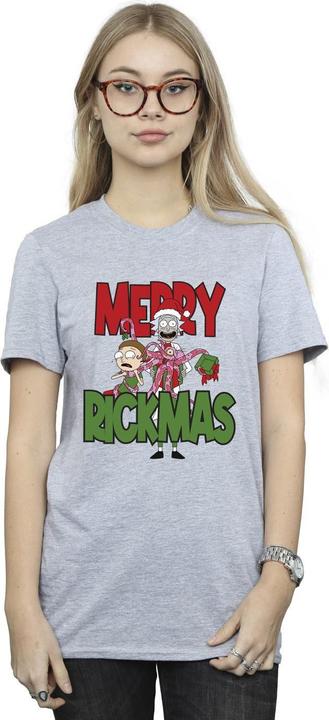 Image du produit Rick And Morty - T-shirt MERRY RICKMAS - Femme (XL)