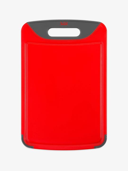 Produktbild Silit Schneidebrett TRanchierbrett rot 38x25cm rechteckig aus hochwertigem Kunsstoff