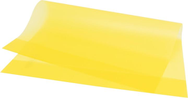 Actual product image Idena A4 booklet protector transparent yellow (A4)