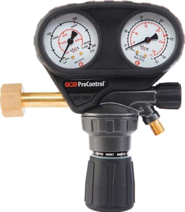 CO2, 1x GCE ProControl Regolatore di pressione per bombole di argon