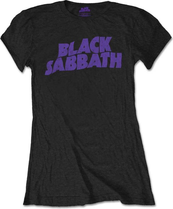 Black Sabbath Wavy Logo Vintage (Girlie) (S)