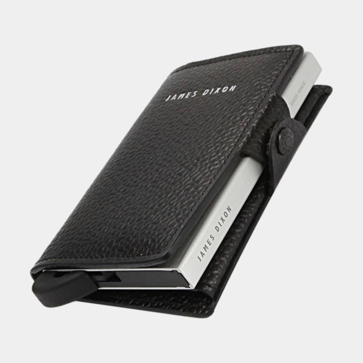 Actual product image James Dixon Botón Caviar - Black Silver - Coin pocket