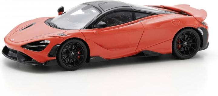 Actual product image Schuco McLaren 765 LT orange 1:43