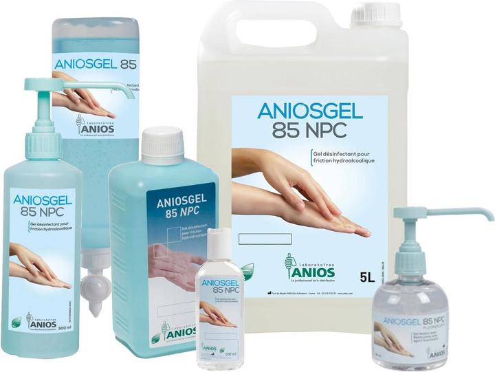 Actual product image Aniosgel 85 NPC hydroalcoholic hand disinfectant gel Gel (5000 ml)