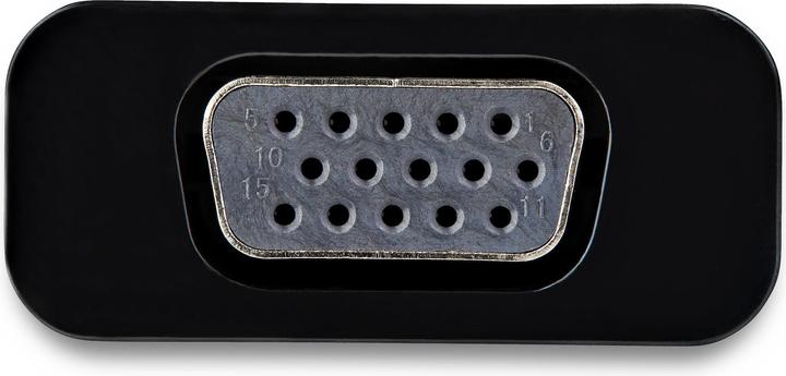 Produktbild StarTech USB-C To VGA - Power Delivery (USB Typ-C, VGA, 15 cm)