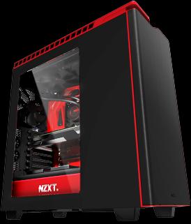 NZXT H440 Rot (ATX, mATX, Mini-ITX)