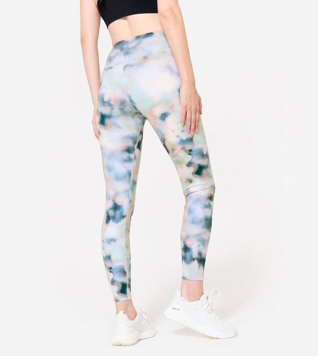 Produktbild Domyos Leggings Damen hoher Taillenbund - bunt (W26/L30)