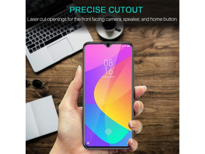Produktbild Screenguard Xiaomi Mi 9 Lite Panzerglas Schutzfolie Case Friendly Design (1 Stück, Xiaomi Mi 9 Lite)