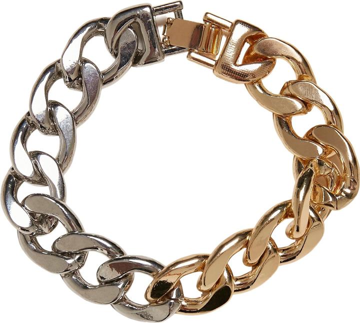 Immagine prodotto Urban Classics Bracciale pesante bicolore (21 cm, 100% cotone)