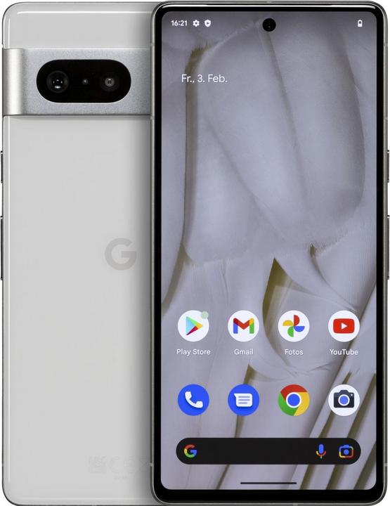 Immagine prodotto Google Pixel 7 (128 GB, Neve, 6.30", SIM + eSIM, 50 Mpx, 5G)