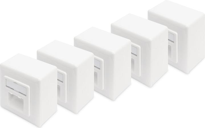 Actual product image Digitus 5x surface-mounted data connection box (Extender)