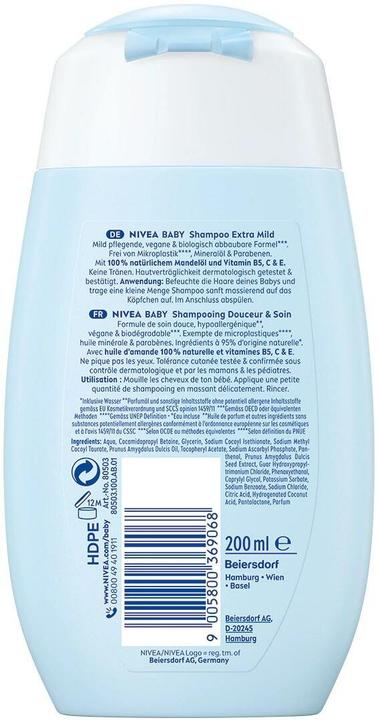 Produktbild NIVEA Shampoo Extra Mild 200ml