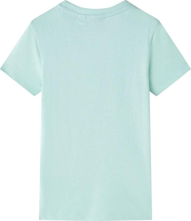 Immagine prodotto VidaXL Maglietta per bambini Verde menta chiaro 104,Materiale: 100 (104)