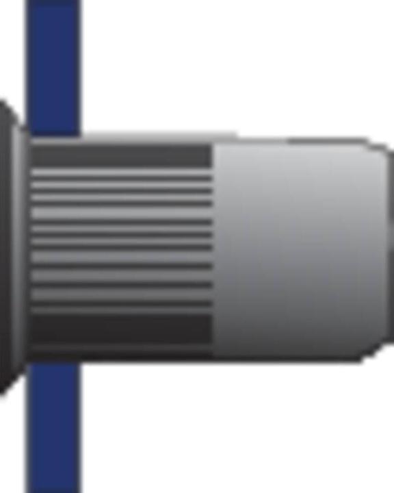 Produktbild Bralo Blindnietmutter (Ø x L) 12.9 m (100 Stk.)