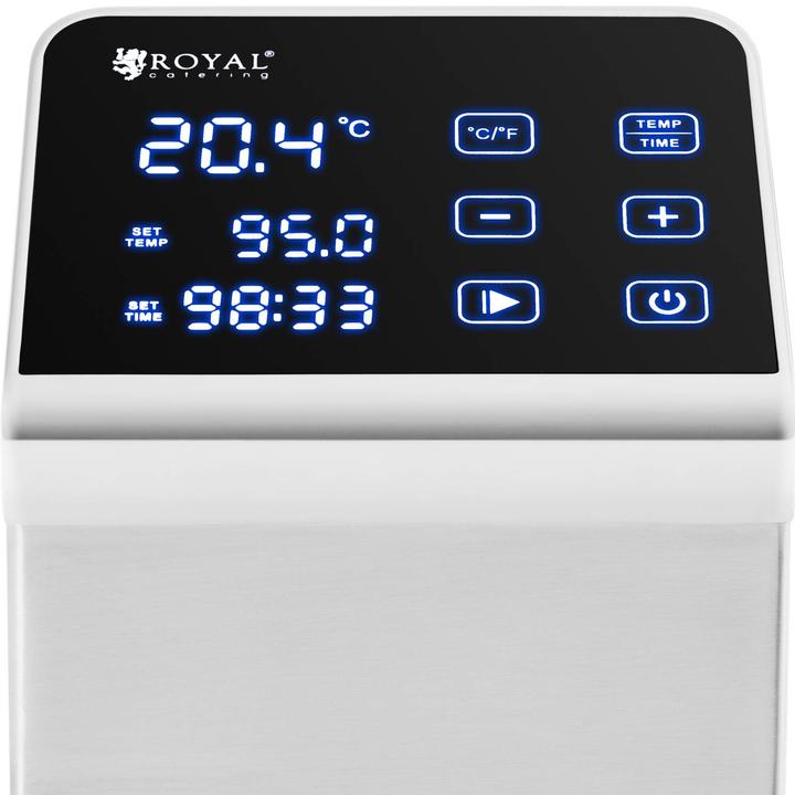 Produktbild Royal Catering Sous-vide-Stick Sous-vide-Garer Sous-vide-Stab Niedrigtemperaturgarer 2300 W