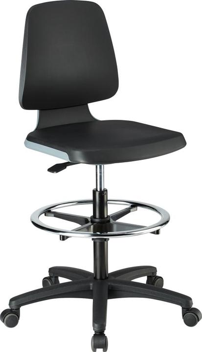 Magni Stuhl Labsit 4 anthrazit Integr.Schaum,m.Rollen 4016849592138