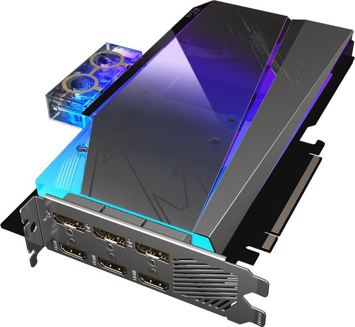 Produktbild Gigabyte Aorus GeForce RTX 3080 Xtreme Waterforce WB LHR (12 GB)