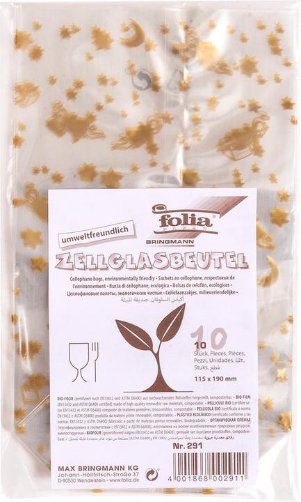 Actual product image Folia Cellophane bag (10 x)