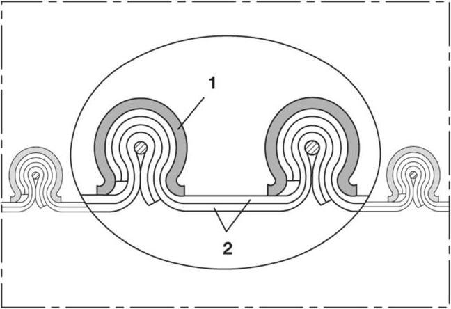Actual product image Norres Suction hose CP HiTex 481 500 mm 514.00 mm 3 m