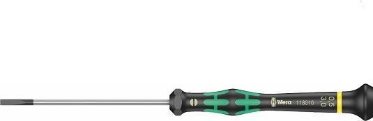 Actual product image Wera 2035 0,50 x 3,0 x 80 mm (Slotted screws)