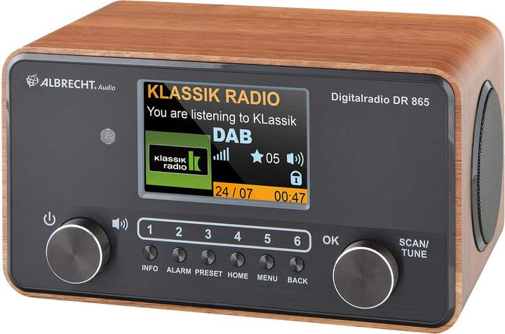 Actual product image Albrecht DR 865 Senior (FM, DAB+)
