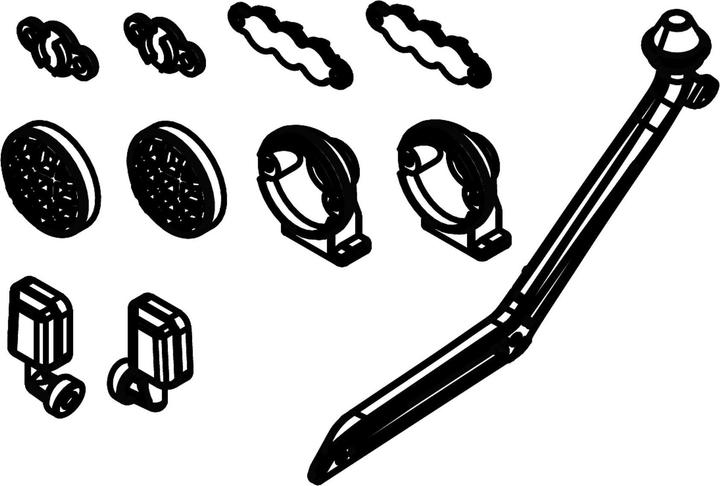 Amewi Set di parti del corpo 2 RCX10