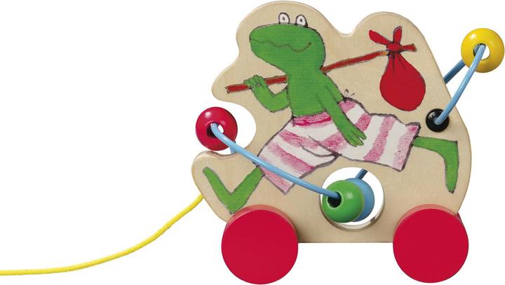 Produktbild Bambolino Toys Kikker Holzziehfigur