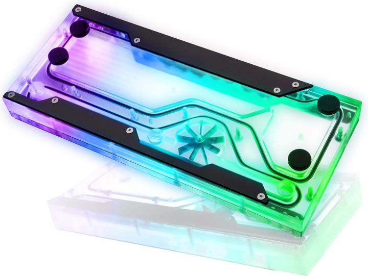 Image du produit Raijintek ACHERON 240 RBW Distro Plate - acrylique, D-RGB
