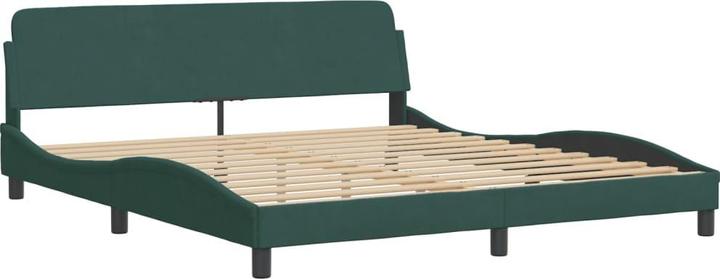 Actual product image VidaXL Bed frame with velvet headboard (180 x 200 cm)