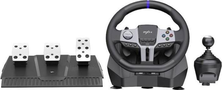 Actual product image PXN Gaming Wheel PXN-V9Gen2 (PC / PS3 / PS4 / XBOX ONE / XBOX SERIES S&X / SWITCH) (Switch, PS4, PS3, Xbox Series S, PC, Xbox One S)