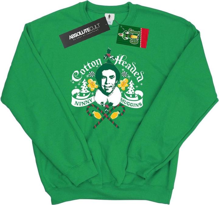 Immagine prodotto Elf Cotton Headed Ninny Muggins Felpa Uomo (L)