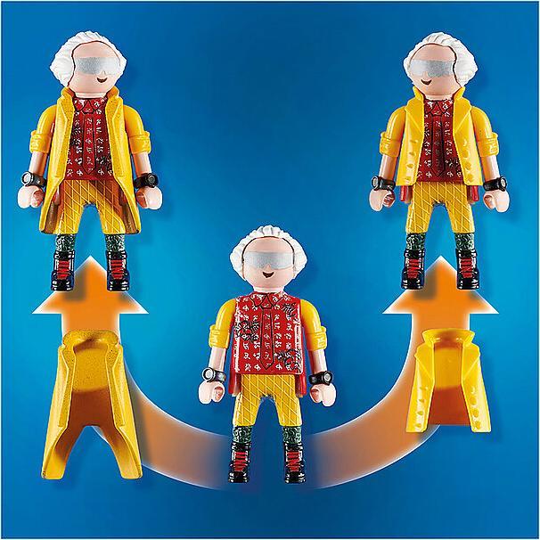 Actual product image Playmobil Back to the Future Part II Pursuit with Hoverboard (70634, Playmobil Back to the Future)
