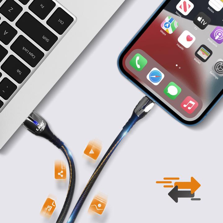 Image du produit LinQ IP7932 Câble Lightning pour iPhone 5A 20W (1.20 m)