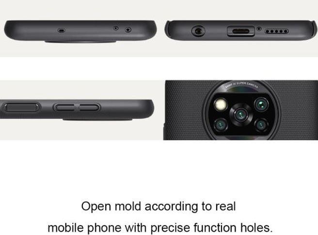 Actual product image Nillkin Super Frosted Shield Series (Xiaomi Poco X3 NFC)